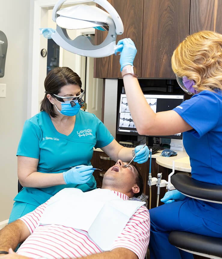 Protecting teeth with dental crowns